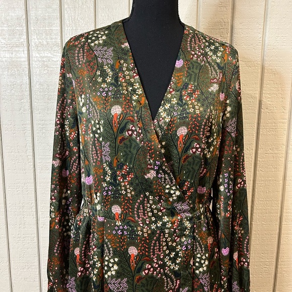 Scotch & Soda Endless Horizon Wrap Maxi Dress, size large. - Picture 4 of 6